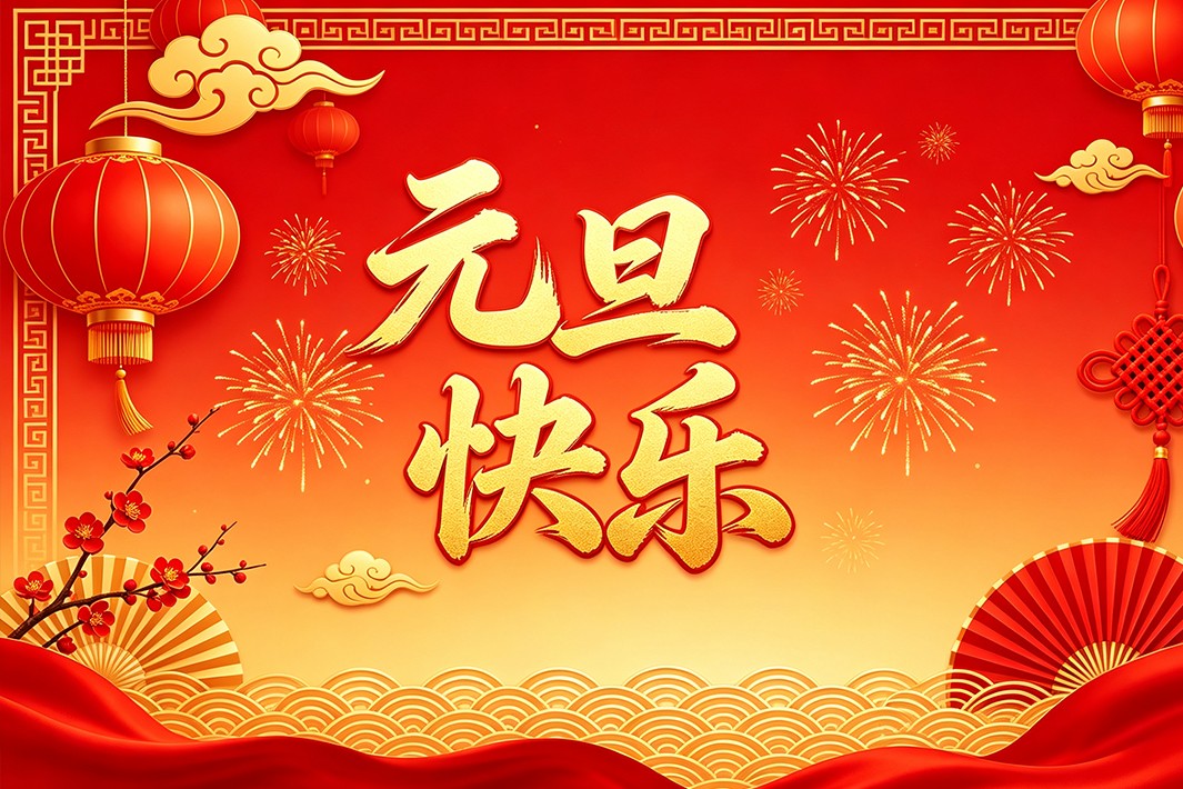 祝你元旦节快乐！